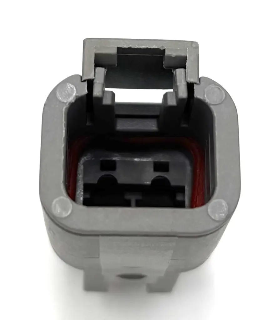 2 pin connector (M) DTP bovenaanzicht.webp