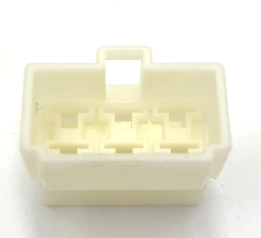 6 pin connector (M) 6.3mm bovenaanzicht.webp