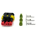 3-pin connector (F) Superseal