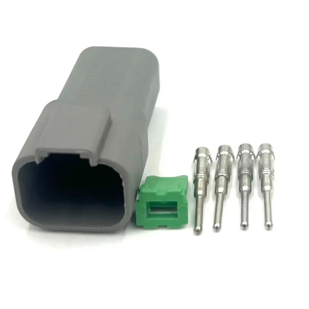 4-pin connector (M) Deutsch DT