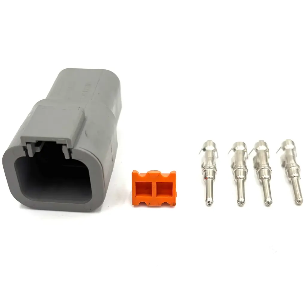 2-pin connector (M) Deutsch DTP