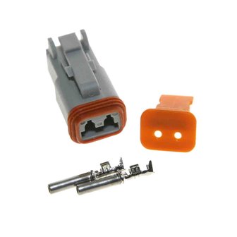 2-pin connector (F) Deutsch DT