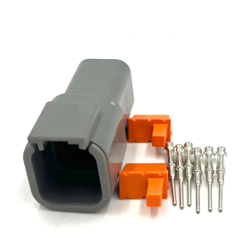 6-pin connector (M) Deutsch DTM 