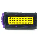 39-pin connector (F) Zwart