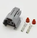 2-pin connector (F) 